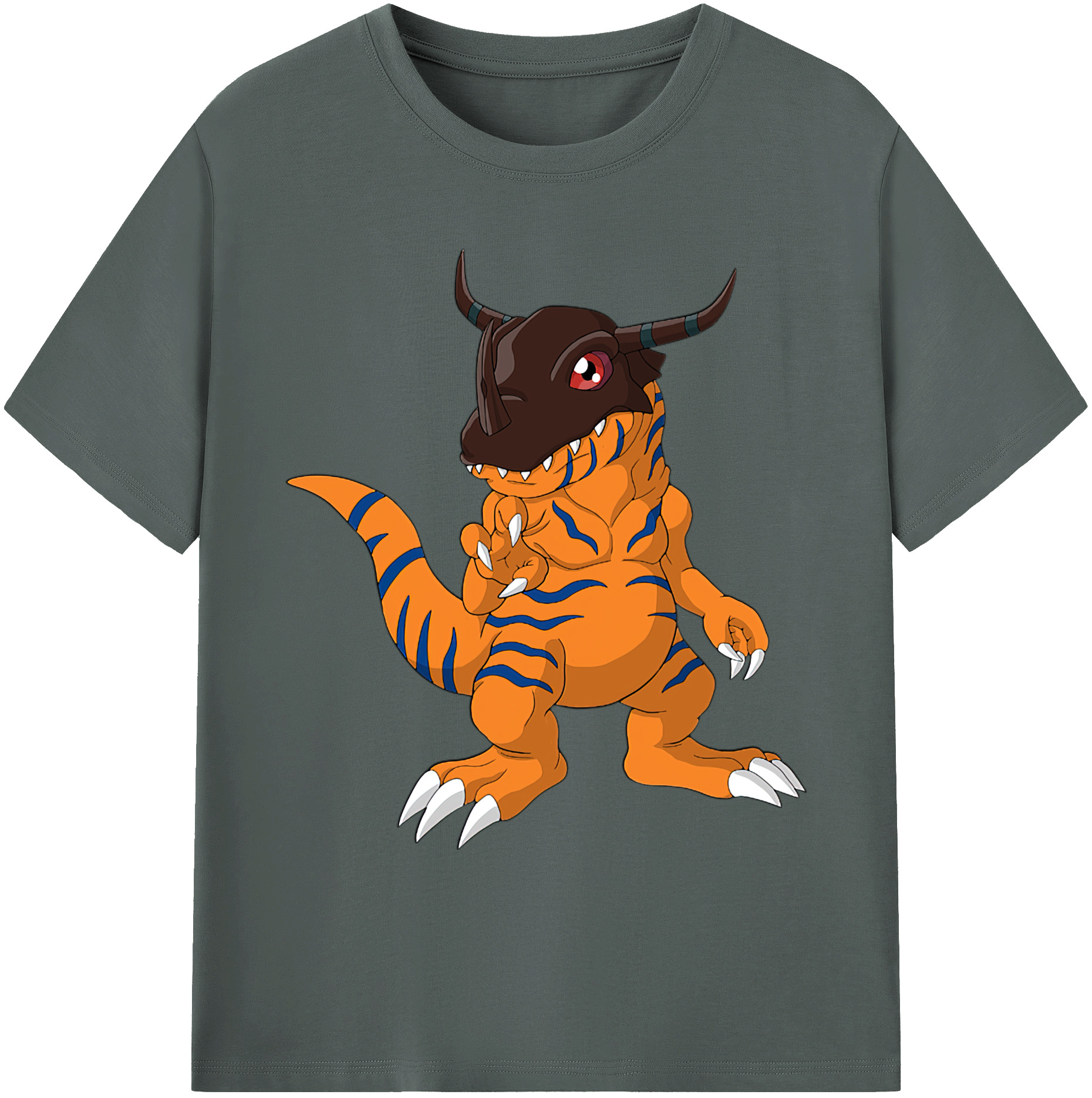 （画像用） Digimon デジタルモンスター/デジモン 綿100％ メンズ半袖Tシャツ｜肌触りやわらか＆通気性